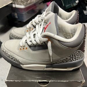 Air Jordan Cool Grey 3s OG Size 9